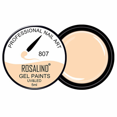 

ROSALIND Gel Varnish 5ml 142 Pure Colors UV Gel Manicure DIY Nail Art Gel Polish Design Nail Painting Color gel lacquer801-880