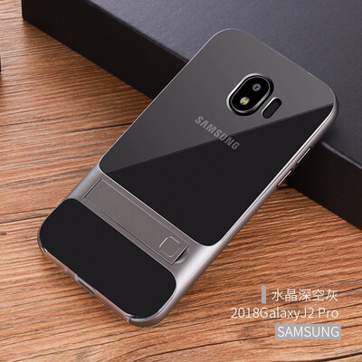 

Goowiiz Phone Case For Samsung Galaxy J2 Pro 2018J250FA6A6 Plus Fashion Slim Silicone TPU PC Hard Bracket
