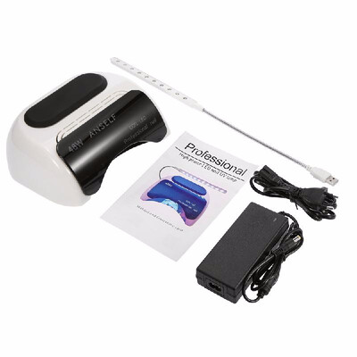 

Anself 48W LED CCFL Nail Lamp Nail Gel Dryer Nail Curing Machine Fingernail Toenail Gel Curing 110 240V Nail Art Painting Salo