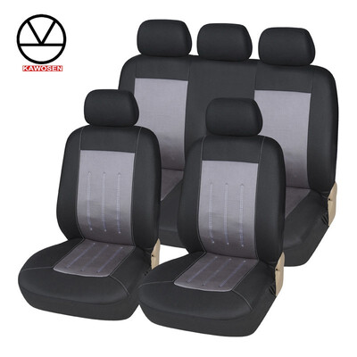 

Car Seat Covers 3 colors Jacquard Fabric Universal Fit Car Accessories Fashion Car Seat Cover New Arrival Car-Styling