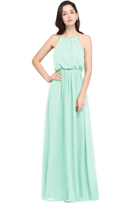 

Evening Long Prom Dress Formal Party Gown Bridesmaid A-line Chiffon Dresses Summer Women Dresses