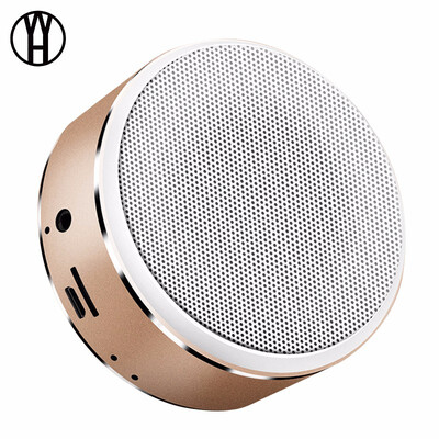 

WH A8 Outdoor Metal Card Stereo Subwoofer Mini Wireless Bluetooth Speaker for xiaomi samsung iphone huawei