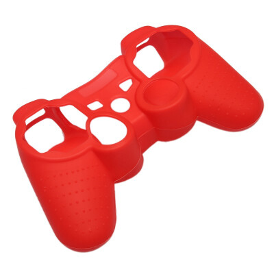 

1 PCS Silicone Rubber Skin Cover Protective Case for PS3 Controller Red