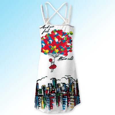 

2018 New summer dress Tank chiffon Dress Spaghetti Strap tank top Womens Fashion
