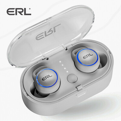 

ERL True Wireless Bluetooth Headset Business In-Ear Stereo Mini Sports Running Subwoofer Air-tws Iphone78X Android Phone Universal