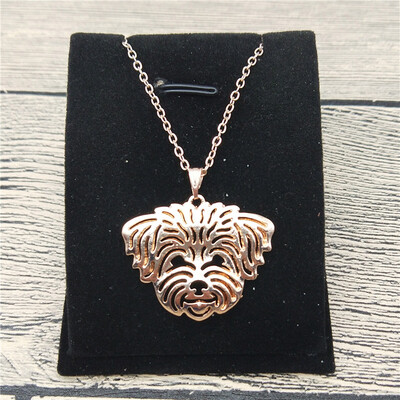 

New Shih Tzu Necklace Trendy Style Shih Tzu Pendant Necklace Women Fashion Pet Jewellery Animal Dog Jewellery