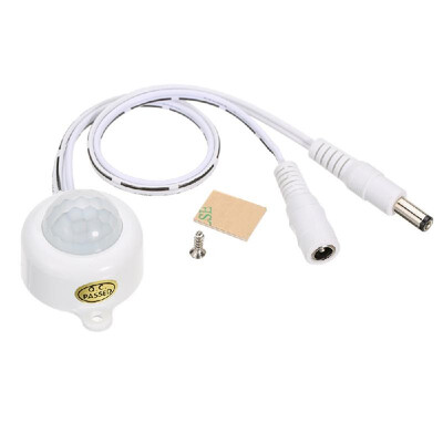 

High Quality Wide Voltage DC524V Mini Automatic Round Shape Infrared Motion Sensor Detector Switch for LED Strip with Light Contr