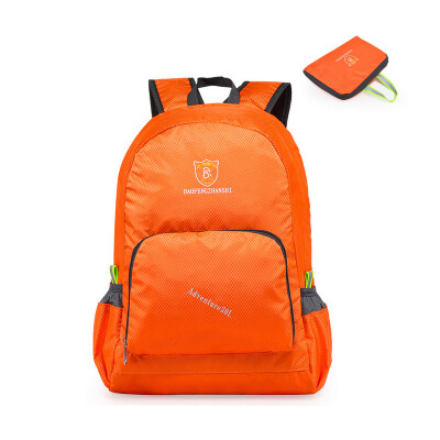 

Outdoor leisure backpack folding waterproof storage bag shoulder bag men and women travel bag large capacity school casual daily backpack