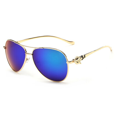 

Ретро старинные солнцезащитные очки Aviator Style Frames Ослепительные отражающие очки для очков