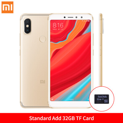 

Глобальная версия Xiaomi Redmi S2 3GB 32GB Smartphone Android 8.1 Snapdragon 625 Octa Core 5.99 "Full Screen 12MP + 5MP Dual Camera