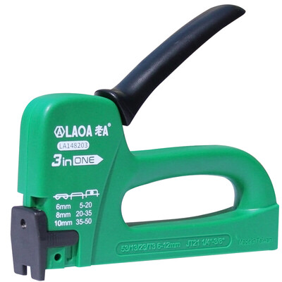 

Old A LAOA ABS three nail gun code nail gun door type u type T nail gun stapler LA148203