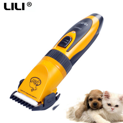 

Professional Rechargeable Pet Cat Dog Hair Trimmer Electrical Dogs Hair Clipper hair Grooming clipper Set Pets Haircut Machine