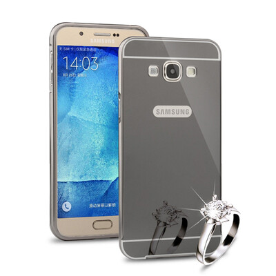 

MOONCASE металлический каркас тонких край зеркало "2 в 1 случае прикрытие для Samsung Galaxy A8