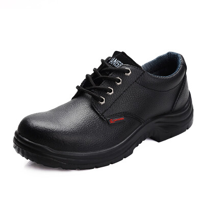 

Strong man ZC6006 anti-puncture anti-puncture labor insurance shoes low help site men&39s shoes black 39 yards