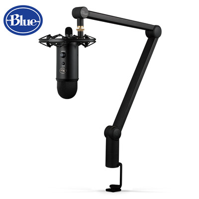 

Blue yeticaster Professional USB Capacitor Microphone Live Set Computer Mobile Game Host Singing Shouting Mai Microphone National K Singing Conference Recording Black