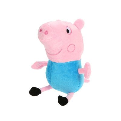 

Cute Pig Plush Stuffed Toys with Lovely Handbag Family Party Dolls Kids Birthday Gifts