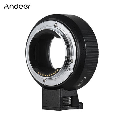 

Andoer NF-NEX-AF Electronic Lens Mount Adapter Auto Focus EXIF Transmitting Aperture Control Functions for Nikon F-Mount Lens to