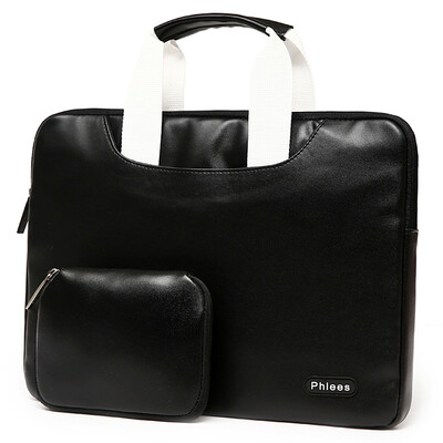 

Phlees Computer Bag 11.6 "Sunshine Series Apple Lenovo ASUS Dell Handheld Сумки для ноутбуков Сумки MacbookPro / Air Set Black
