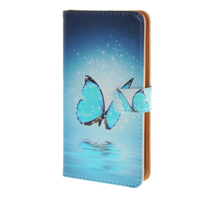 

MOONCASE Case for Samsung Galaxy Alpha G850 Premium PU Leather Flip Wallet Style and Kickstand Design Case Cover / a01