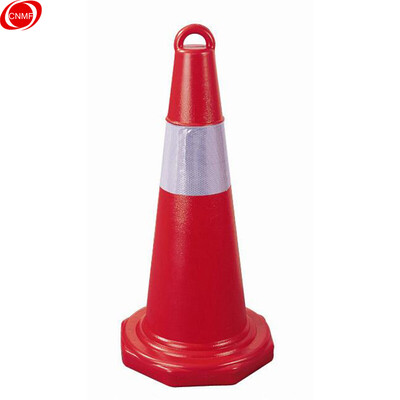 

Mutual 8410 plastic reflective road cone roadblock cone ice cream cone barrel traffic cone barrel 70cm plastic reflective road cone