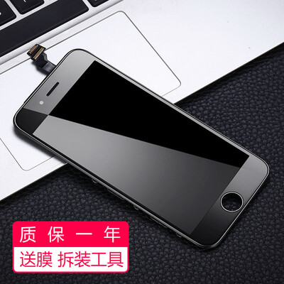 

Lei Shen Leishen Apple 6S assembly mobile phone LCD screen inside&outside screen repair for iphone6S Apple 6S screen without accessories black send disassemble tool