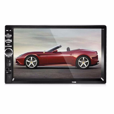 

7018B 7 Inch Bluetooth V20 12V Car Audio Stereo MP5 Player Auto Video with Rearview Camera