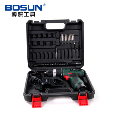 

Boshen Bosun lithium drill 12V charging drill electric screwdriver electric screwdriver set home multi-function hand drill