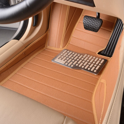 

Myfmat custom foot leather car floor mats for AUDI A4 A4L A6L A6 A1 A7 A8 A3 SQ5 RS-5 Rs-7 waterproof durable long-lasting trendy