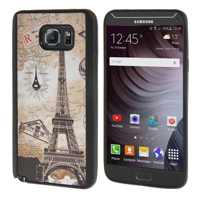 

MOONCASE Eiffel Tower Flexible Soft Gel TPU Silicone Skin Slim Durable чехол для Cover Samsung Galaxy Note 5