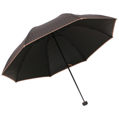 

Paradise umbrella UPF50 dyed double thin strips black plastic 30 business umbrella umbrella sun umbrella black 33330E