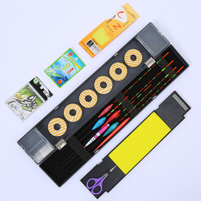 

Black Samurai float set jujube nuclear buoy Taiwan fishing squid float eye-catching bold tail multi-function float float float box luminous balsam package fishing gear fishing supplies