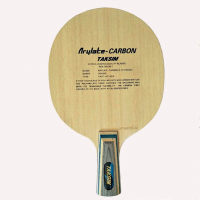

5 layers wood&2 layers arylate carbon fiber table tennis blade table tennis racket for Table Tennis Amateurs Playing