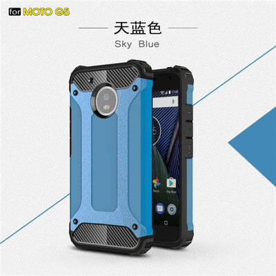 

Goowiiz Phone Case For Motorola Moto G5G5 Plus King Kong Armor Fashion Bumper PC TPU Prevent falling