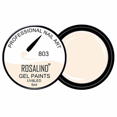 

ROSALIND Gel Varnish 5ml 142 Pure Colors UV Gel Manicure DIY Nail Art Gel Polish Design Nail Painting Color gel lacquer801-880