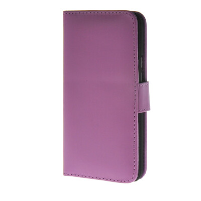 

MOONCASE Smooth skin Leather Side Flip Wallet Card Holder Stand Pouch ЧЕХОЛ ДЛЯ HTC One M9 Purple