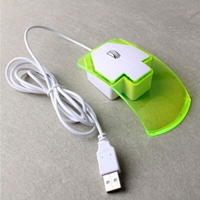 

Профессиональная Проводная оптическая мышь Gaming USB Проводная компьютерная мышь Мыши Красочный прозрачный Стрелка Светящийся USB Управление Симпатичные мышь