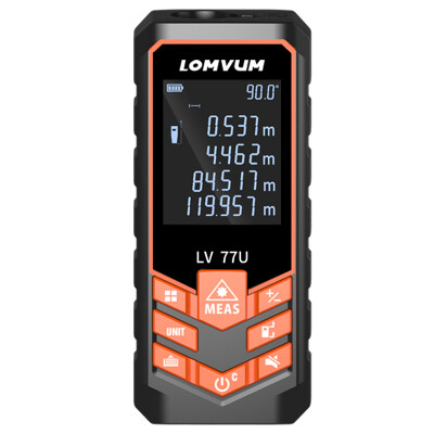 

Long Yun LOMVUM 77U laser range finder 100 meters dual power supply large screen infrared electronic ruler