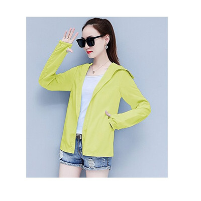 

Womens skin clothing sunscreen clothing female temperament slim slimming UV short coat fat MM large size womens windbreaker wome