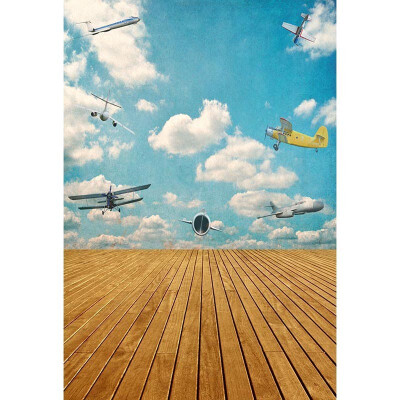 

Flight Show Photo Backdrop 57FT Vinyl Fabric Cloth Digital Printing Photo Background -3200