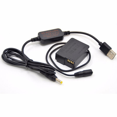 

Power bank usb cableDMW-DCC8 DMW-BLC12 BLC12E dummy battery for lumix DMC GH2 GH2K GH2S G81 G85 GX8 FZ1000 FZ300 FZ200 G6 G7 G5