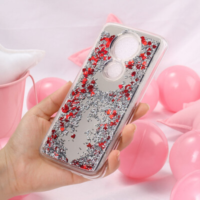 

Akabeila Cover for Moto E5 Plus Case Soft Mirror Dynamic Glitter Phone Protector Cover Shell for Motorola Moto E Plus 5th Gen