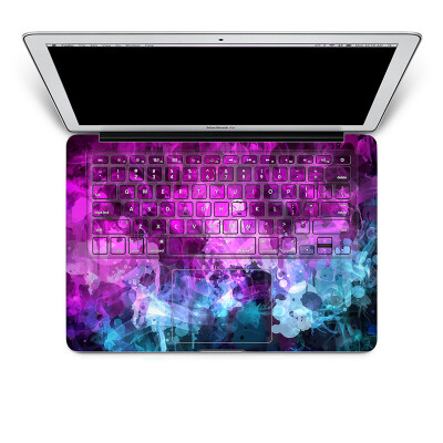 

GEEKIDMacbook Pro decal keyboard sticker Decal keys sticker Purple full decal keyboard sticker