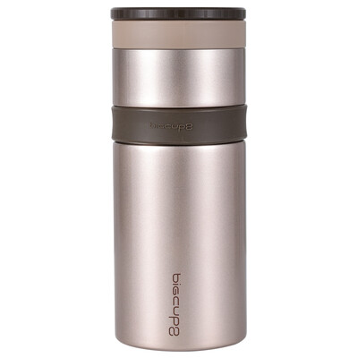 

Jingdong Supermarket] Taifu high 304 stainless steel vacuum bottle insulation tank insulation Cup 0.6L T-1912 stainless steel color