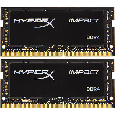 

Kingston Kingston hacker gods Impact Series DDR4 2400 32GB 16Gx2 notebook memory