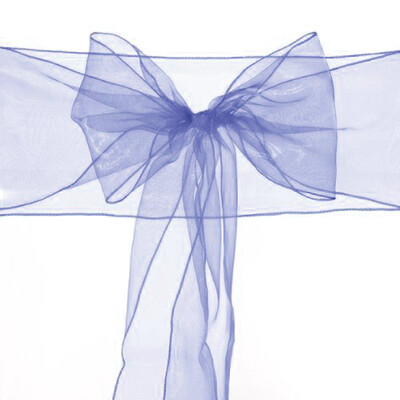 

BEAUTY COLOURS WEDDING ORGANZA PARTY CHAIR COVER BOW SASH DECORATION FOR SALE PURPLE