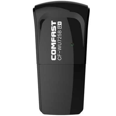 

COMFAST CF-WU725B Беспроводная локальная сеть USB Mini WIFI / Bluetooth 4.0 Адаптер передатчика
