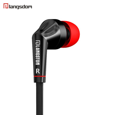 

Langsdom JD88 Earphone Headset Hifi Stereo In-Ear Hearphone With Microphone Earphones