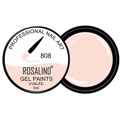 

ROSALIND Gel Varnish 5ml 142 Pure Colors UV Gel Manicure DIY Nail Art Gel Polish Design Nail Painting Color gel lacquer801-880