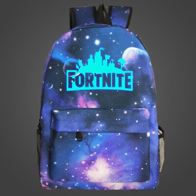 

Waterproof Game Night Luminous School Bag Gift Nylon Big Size Backpacks Bags Book Rucksacks Glow in Dark Figure Toys Kids Gift