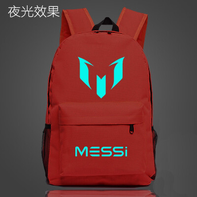 

Student School Backpack Messi Backpacker Teenager Luminous Bags Multicolored Male&Female College Anti-theft Boys School Bag